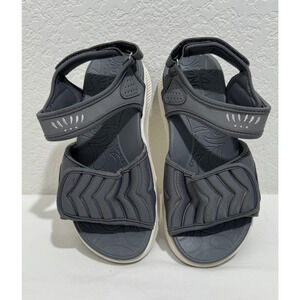 ONCAI Walking Sandals Womens Sz 7 EU 37 Gray Arch Support Hiking Orthopedic